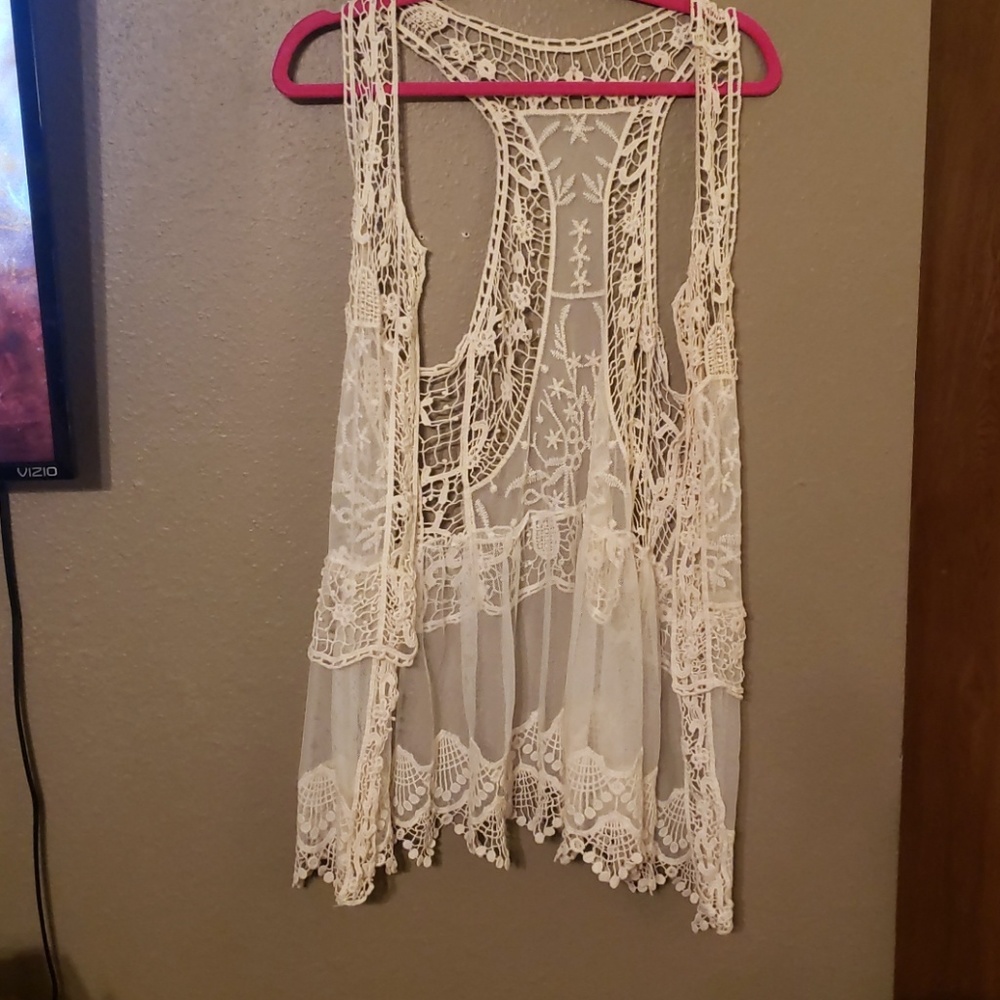 Lace Vest